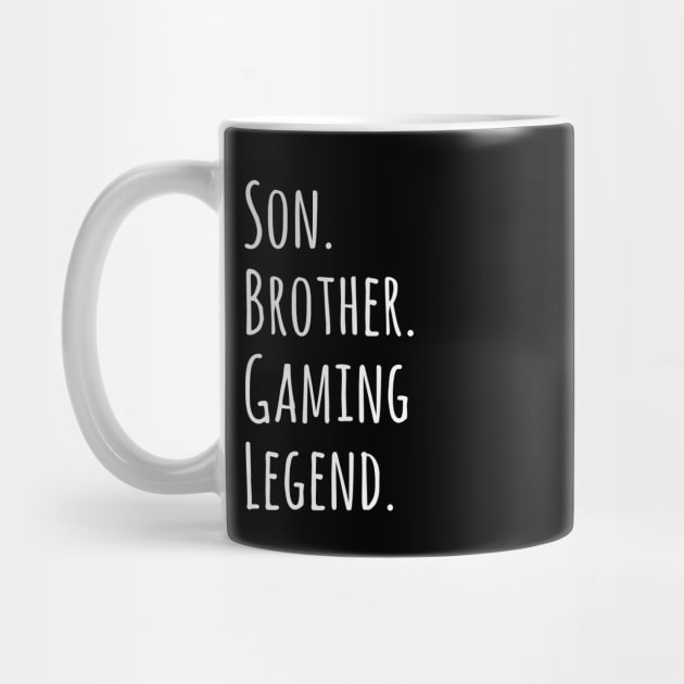 Son Brother Gaming Legend by ZenCloak